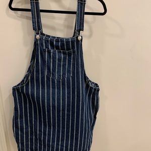 Forever 21 + Denim Overall Skirt